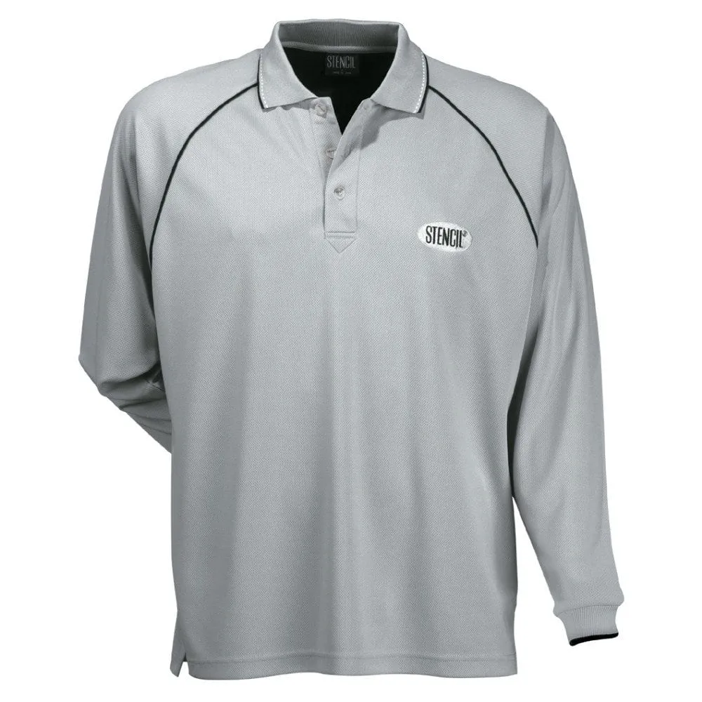 1040 COOL DRY POLO L/S - MENS