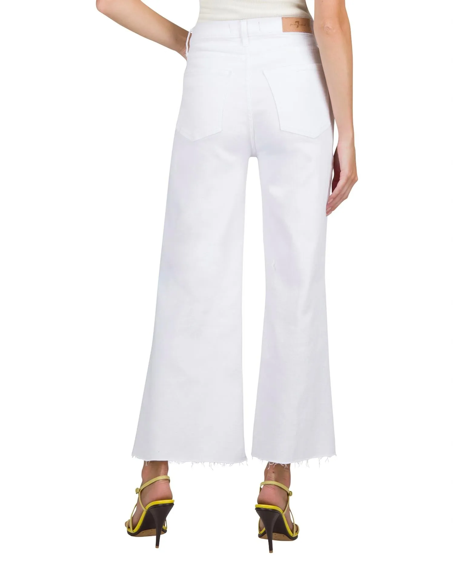 7 For All Mankind - High Rise Cropped Jo Jeans