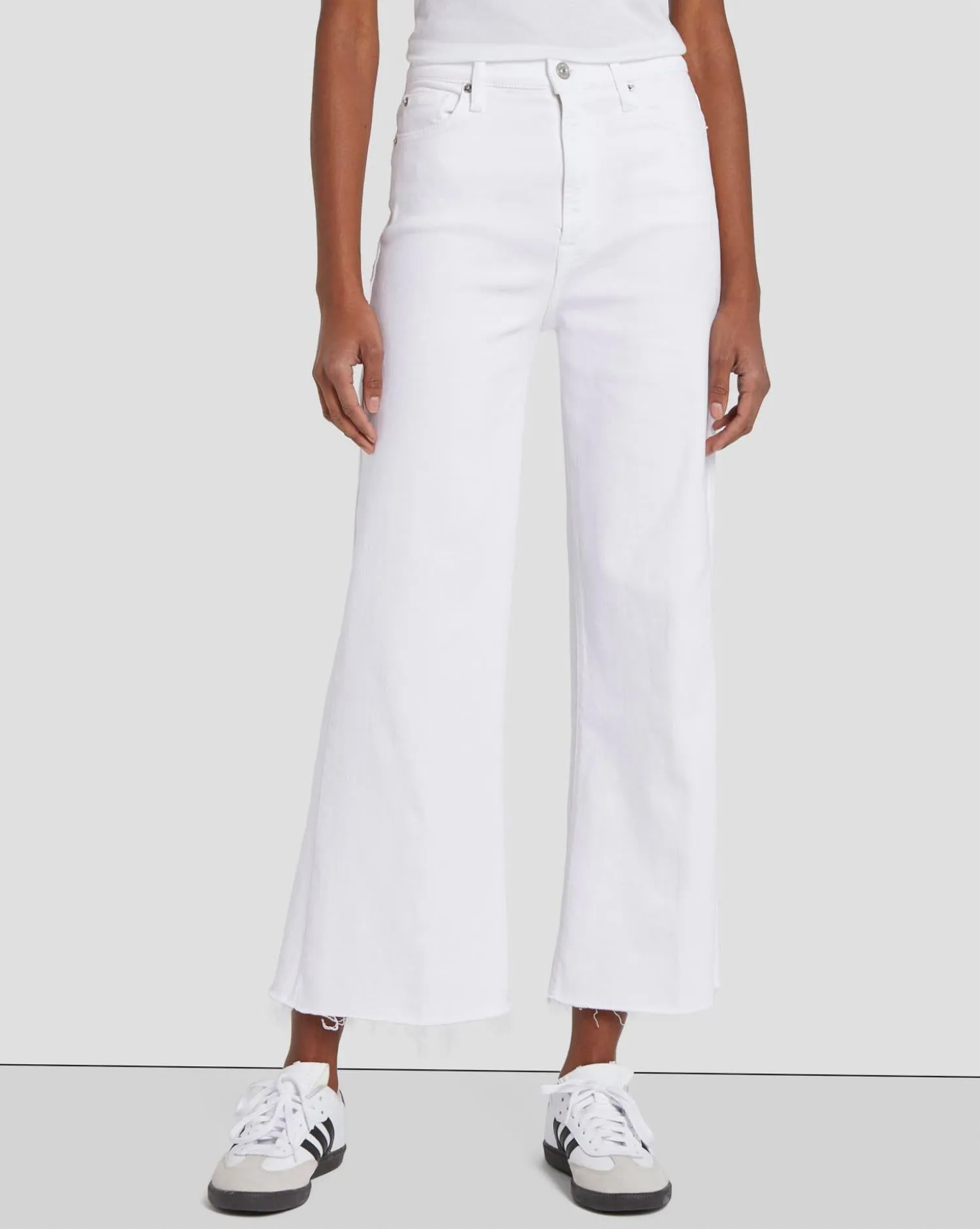 7 For All Mankind - High Rise Cropped Jo Jeans