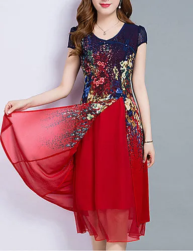 Beautiful Ladies Chiffon Dress