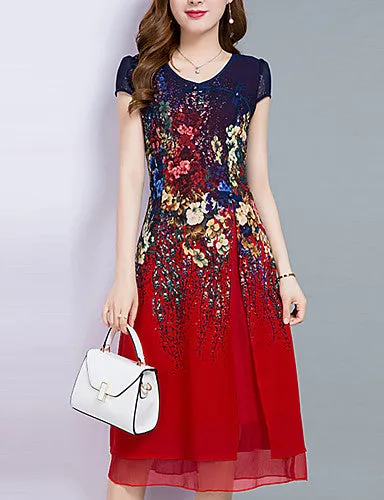 Beautiful Ladies Chiffon Dress