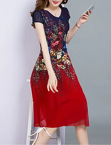 Beautiful Ladies Chiffon Dress