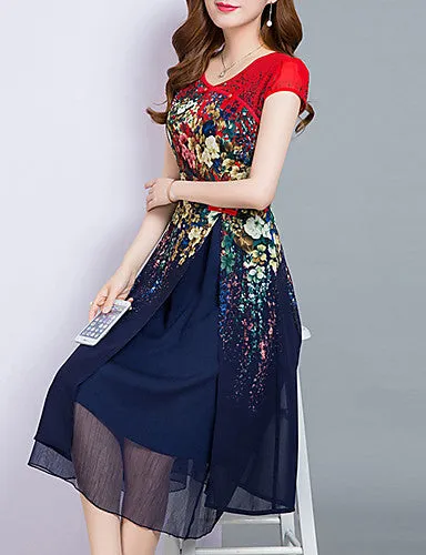 Beautiful Ladies Chiffon Dress
