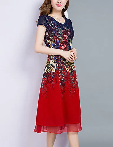 Beautiful Ladies Chiffon Dress