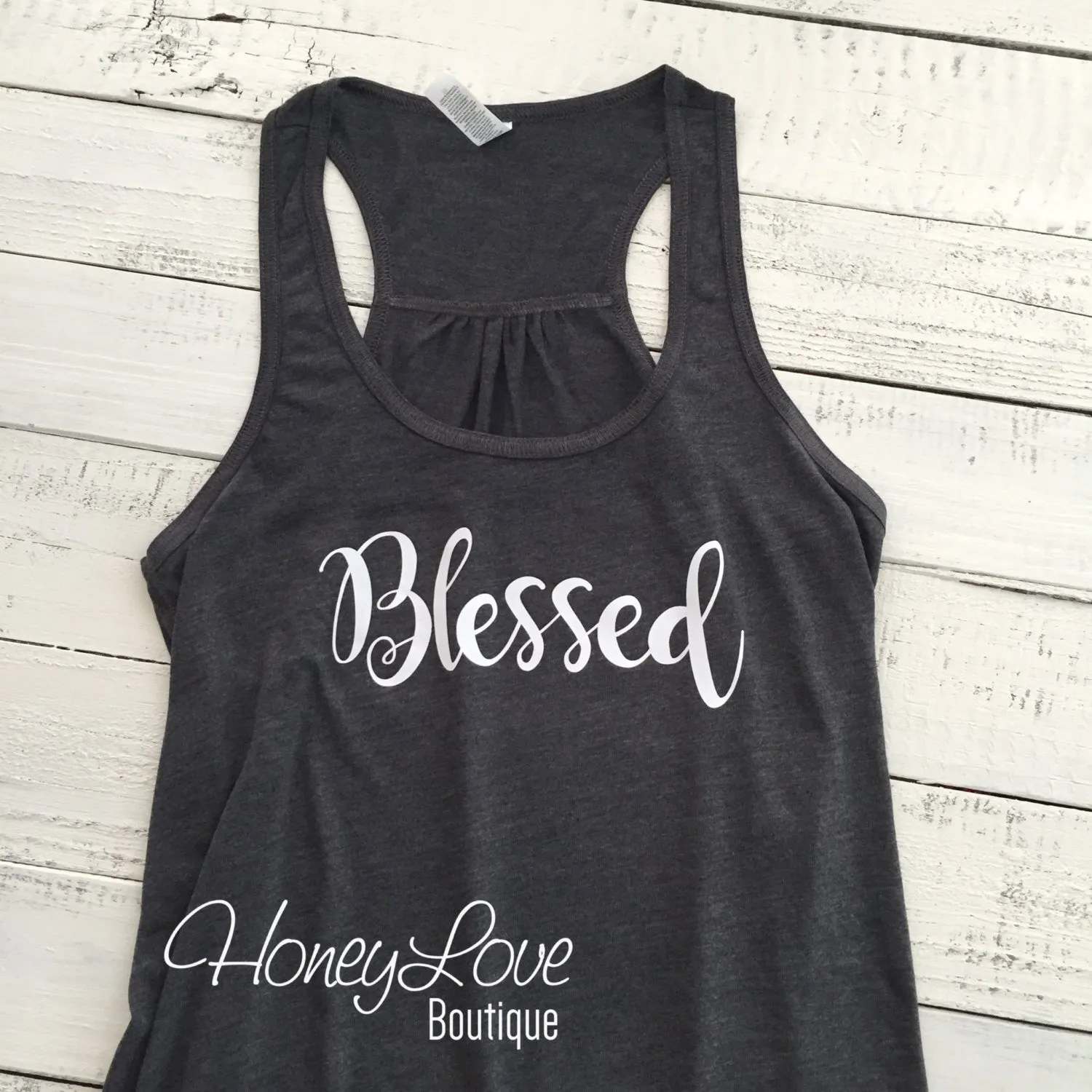 Blessed flowy tank