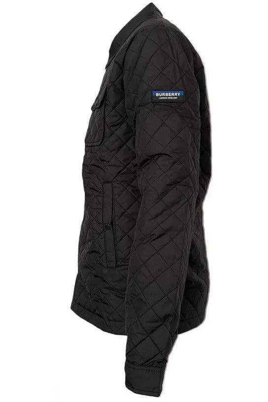 Burberry Lightweight Jacket In Black