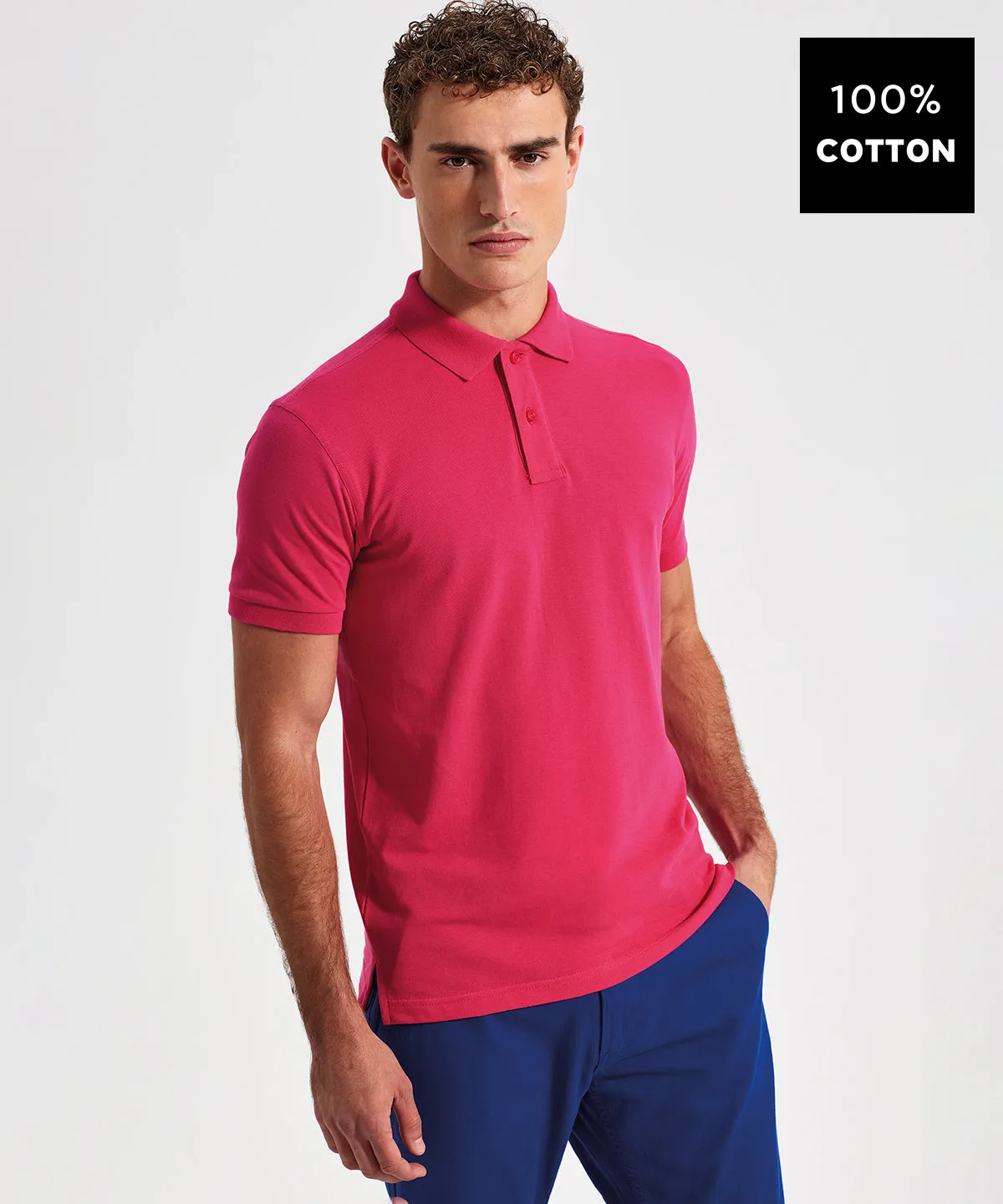 Cherry Red - Men's polo