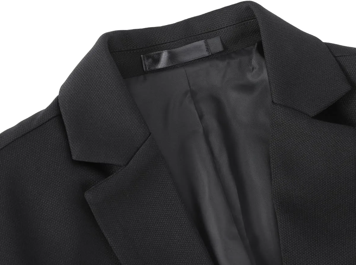 Cloudstyle Mens Casual Sport Coat 1 Button Slim Fit Suit Jacket Business Daily Blazer
