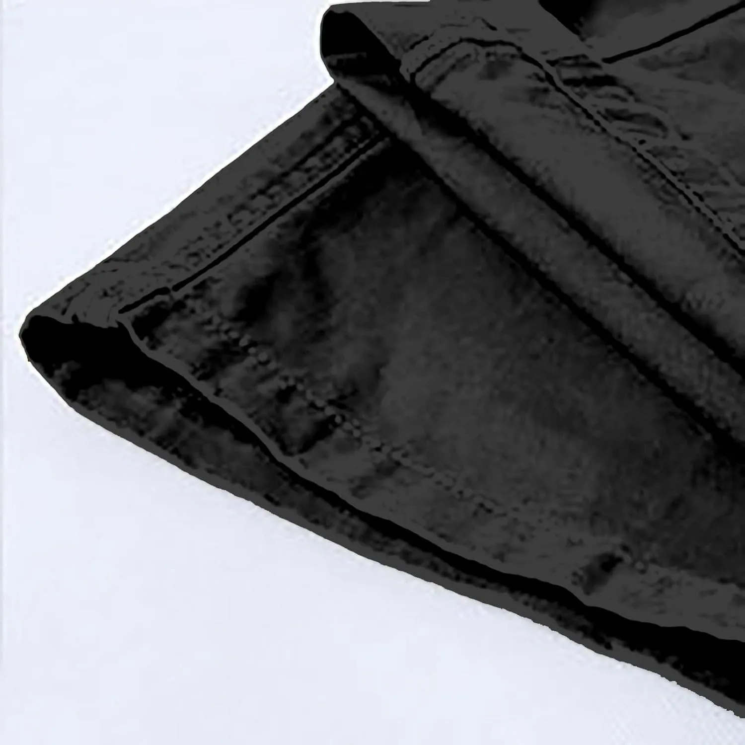 CRNTCEM Men's Parachute Cargo Pants Loose Fit Casual Hip Hop Streetwear Pant Wide Straight Leg Outdoor Hiking Workout Trouser