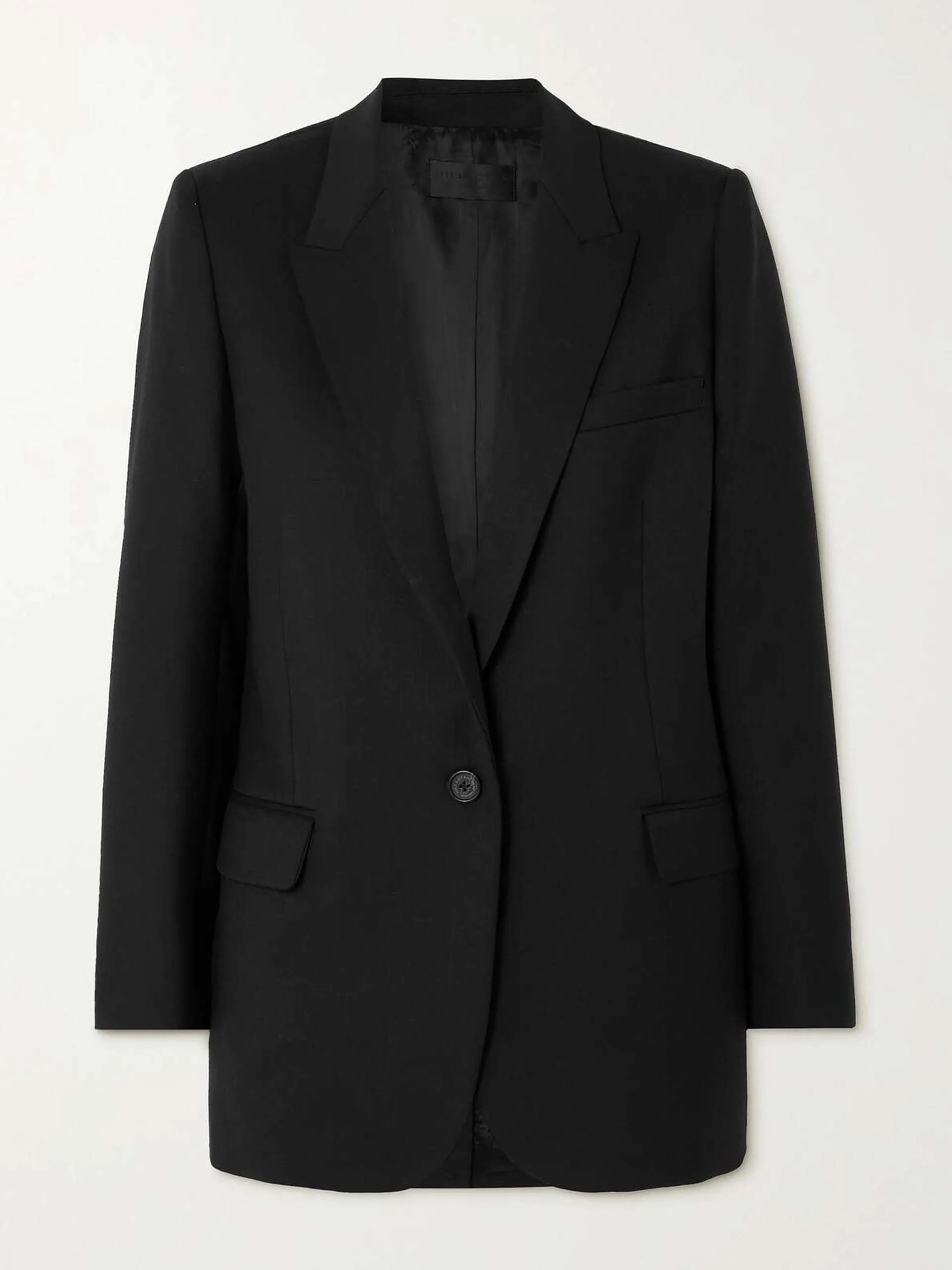 Diane stretch-wool twill blazer