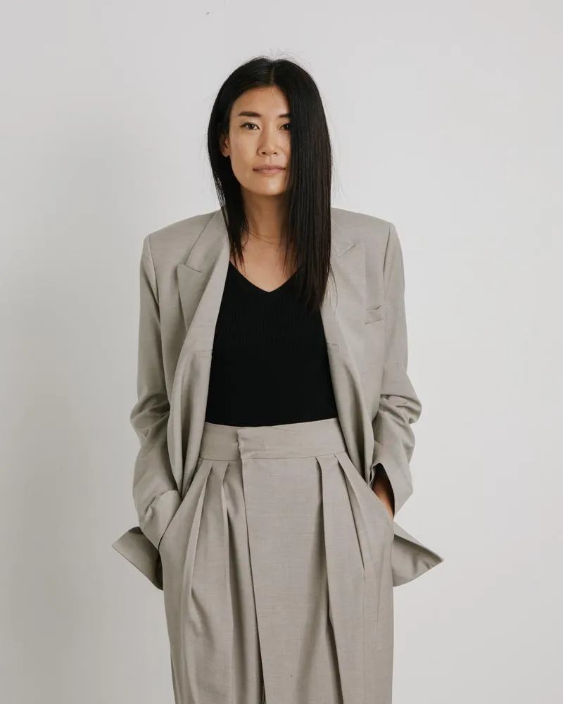 Double Jacket in Beige