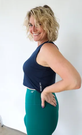 Effortless Flow Cropped Tank