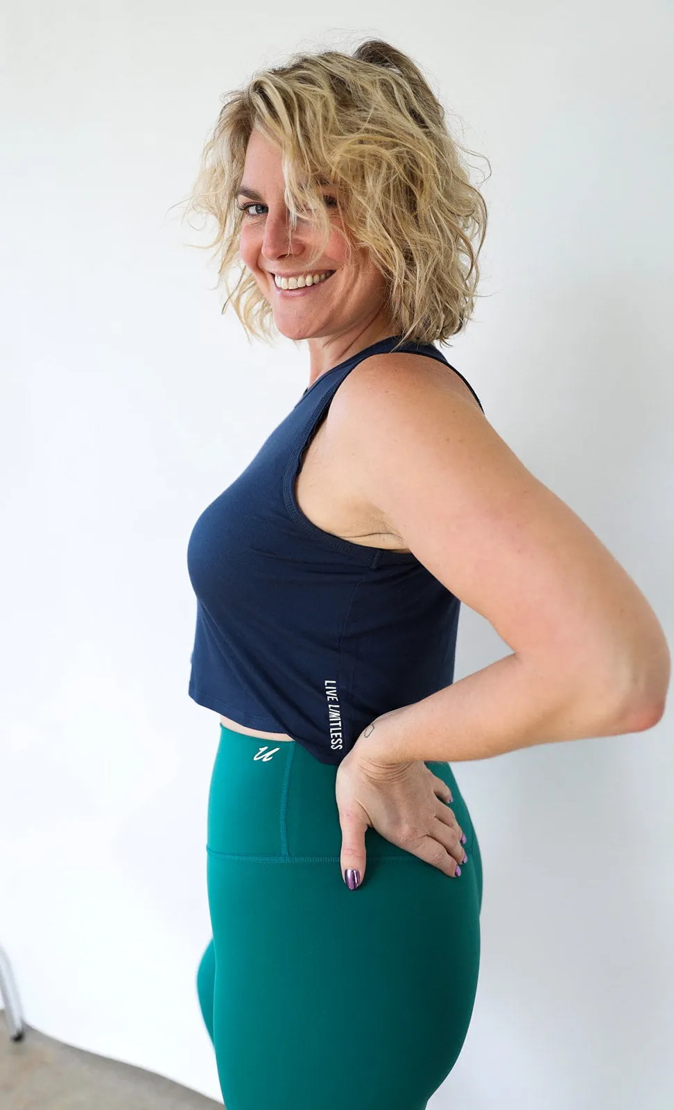 Effortless Flow Cropped Tank