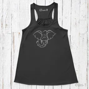 Elephant Flowy Tank Top