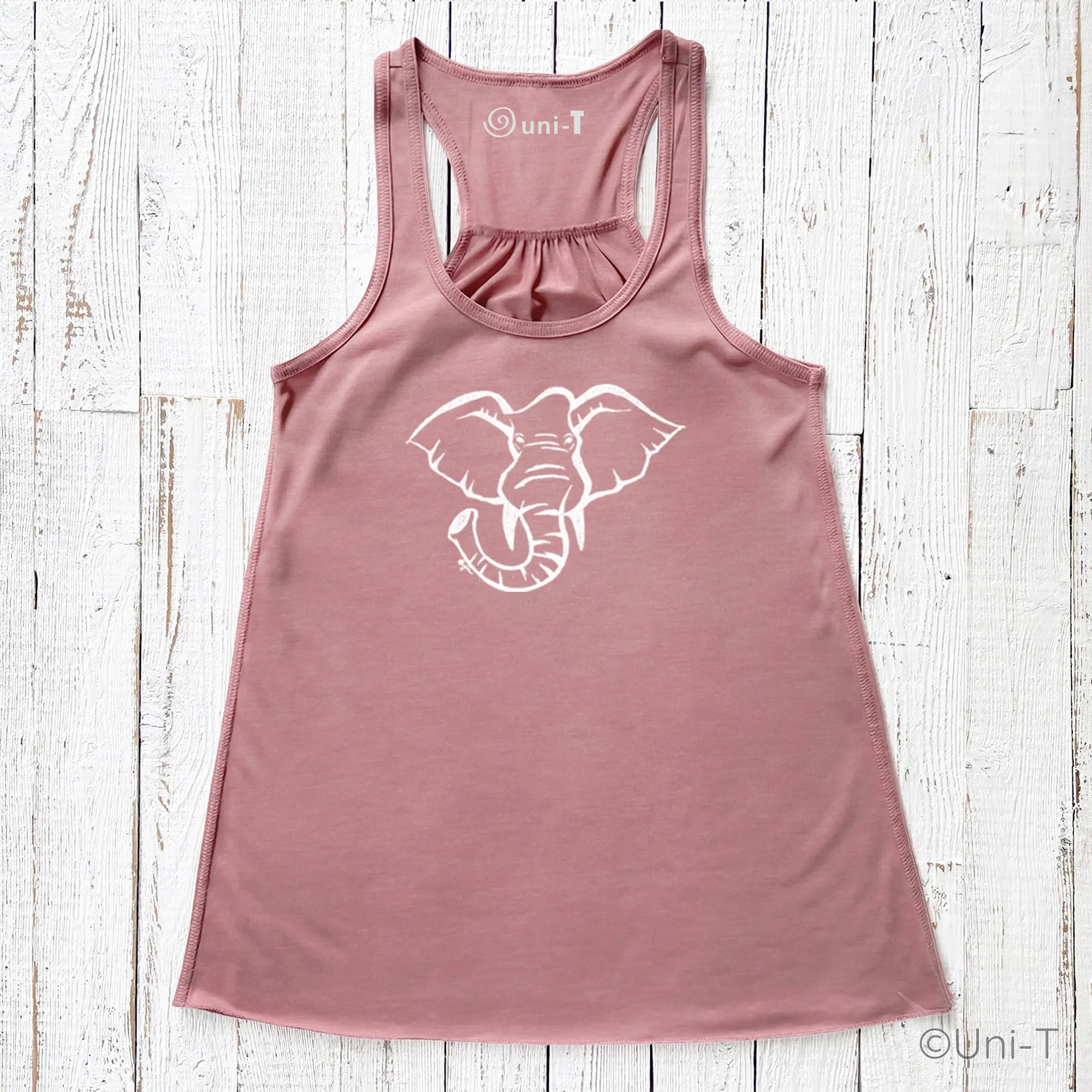 Elephant Flowy Tank Top
