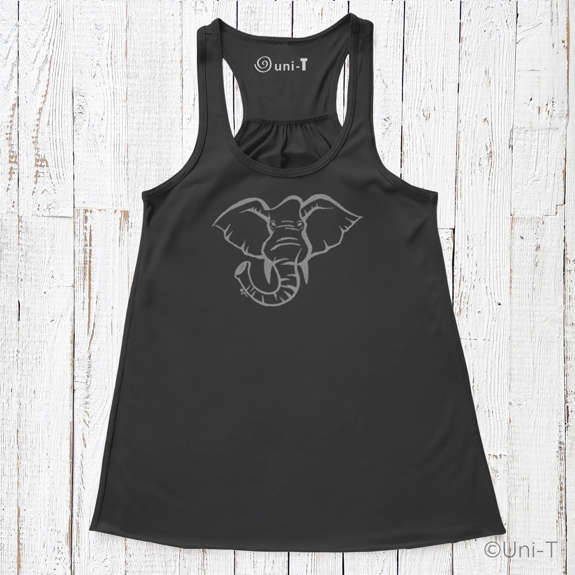 Elephant Flowy Tank Top