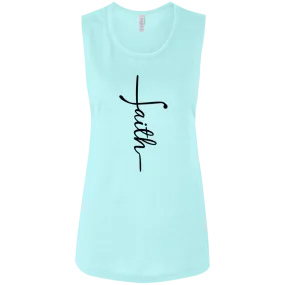 Faith Ladies' Flowy Muscle Tank