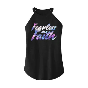 Fearless in Faith Rocker Tank Top