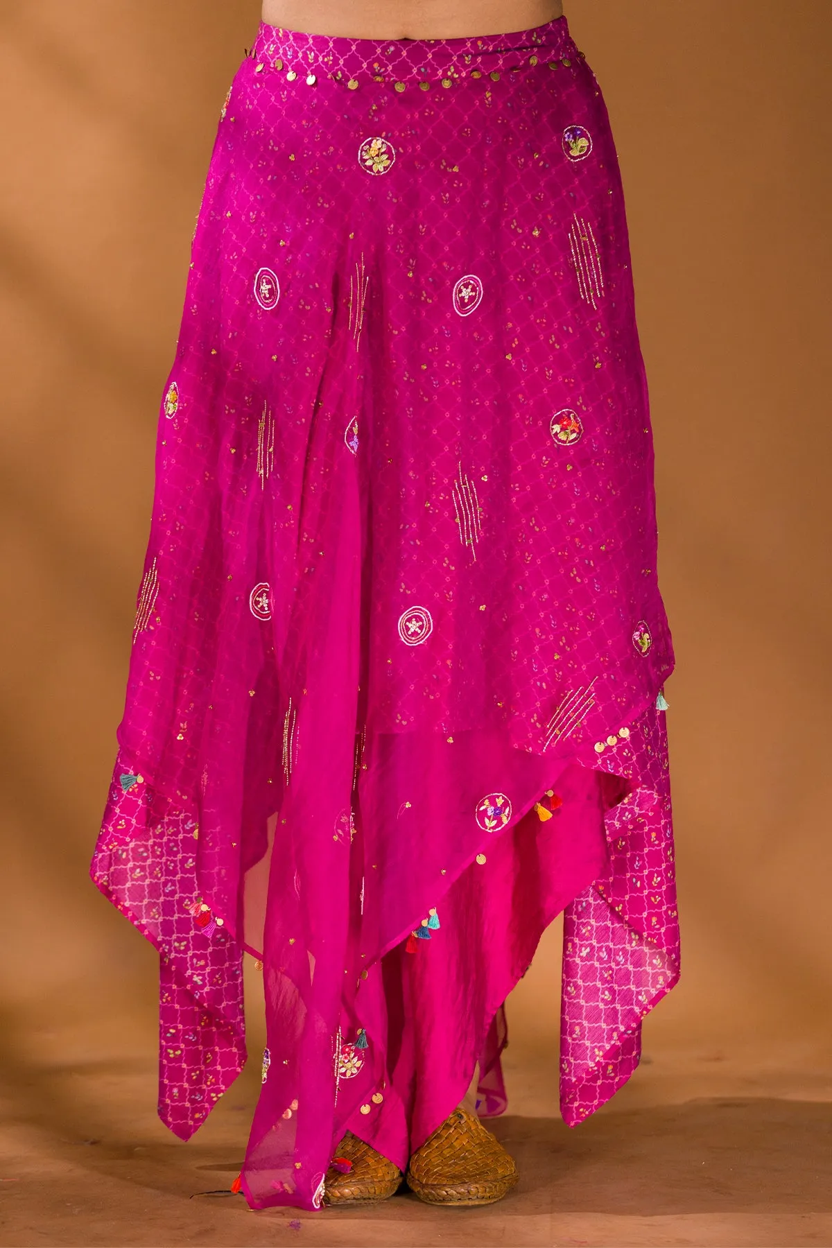 GULKAND LAYERED SKIRT