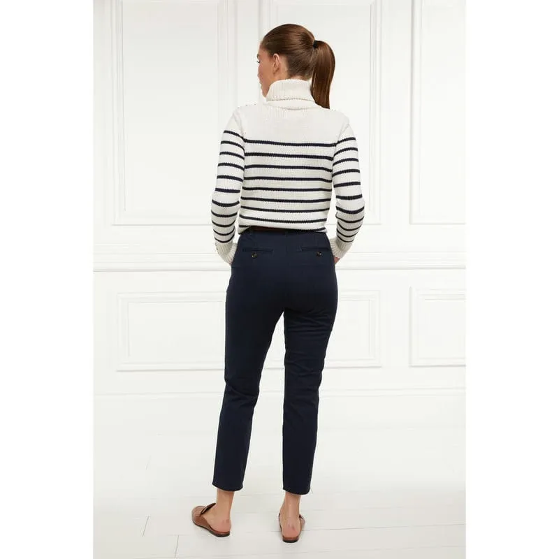 Holland Cooper Arnesby Ladies Chinos - Ink Navy