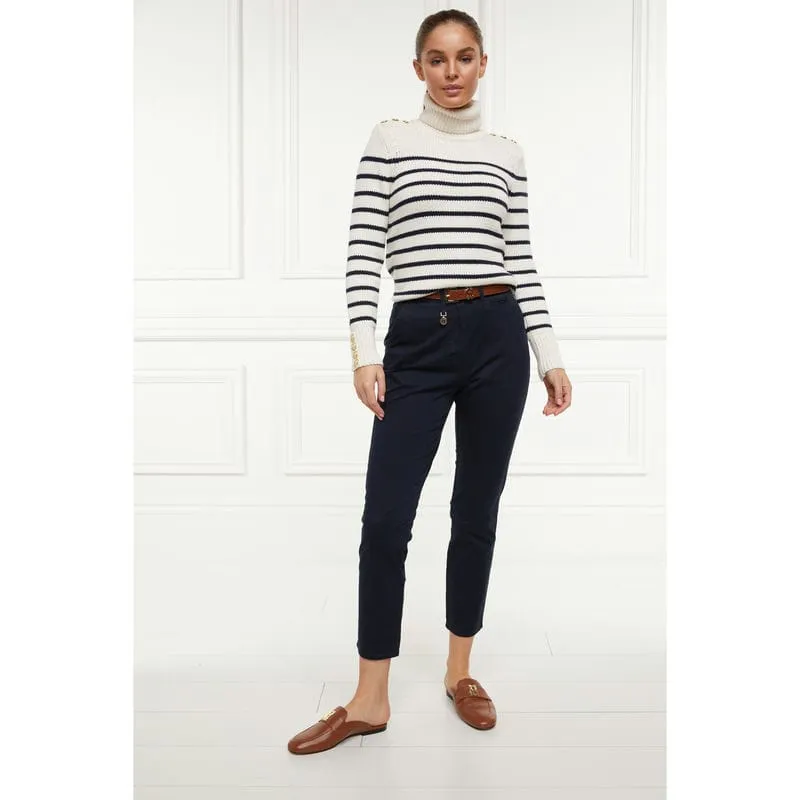Holland Cooper Arnesby Ladies Chinos - Ink Navy