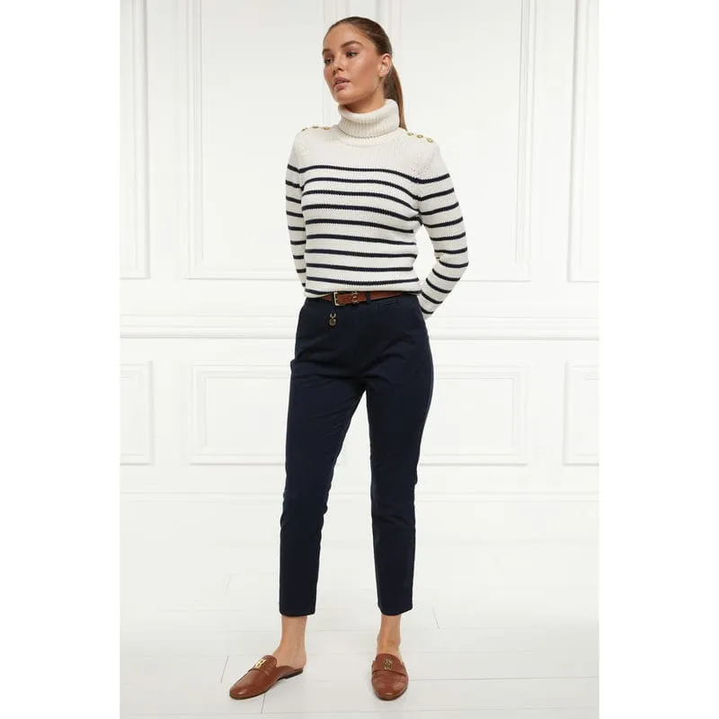 Holland Cooper Arnesby Ladies Chinos - Ink Navy