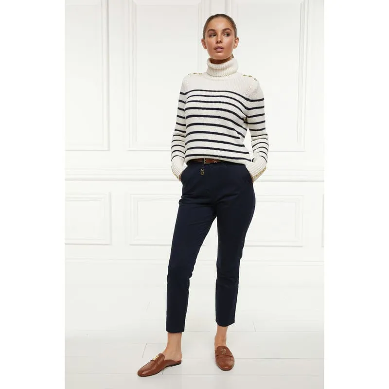 Holland Cooper Arnesby Ladies Chinos - Ink Navy