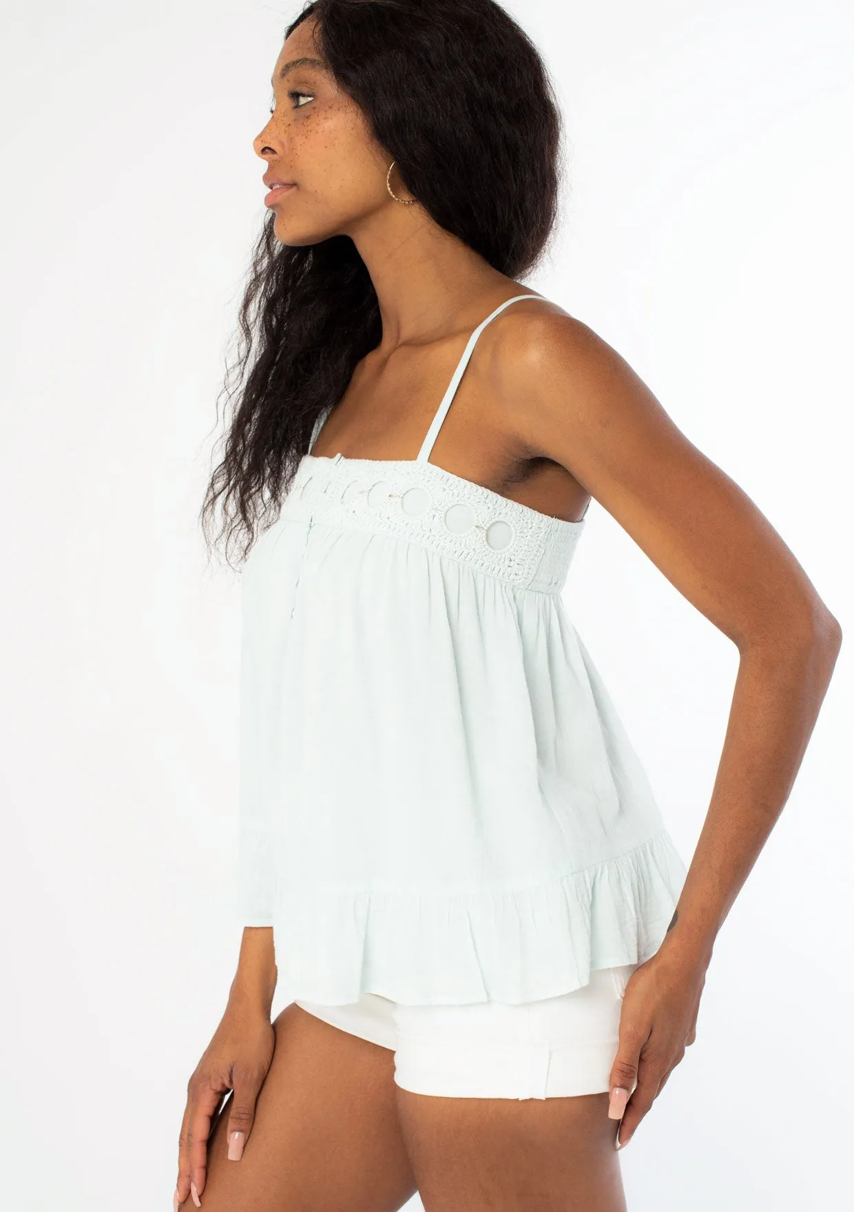 Holmby Crochet Tank Top