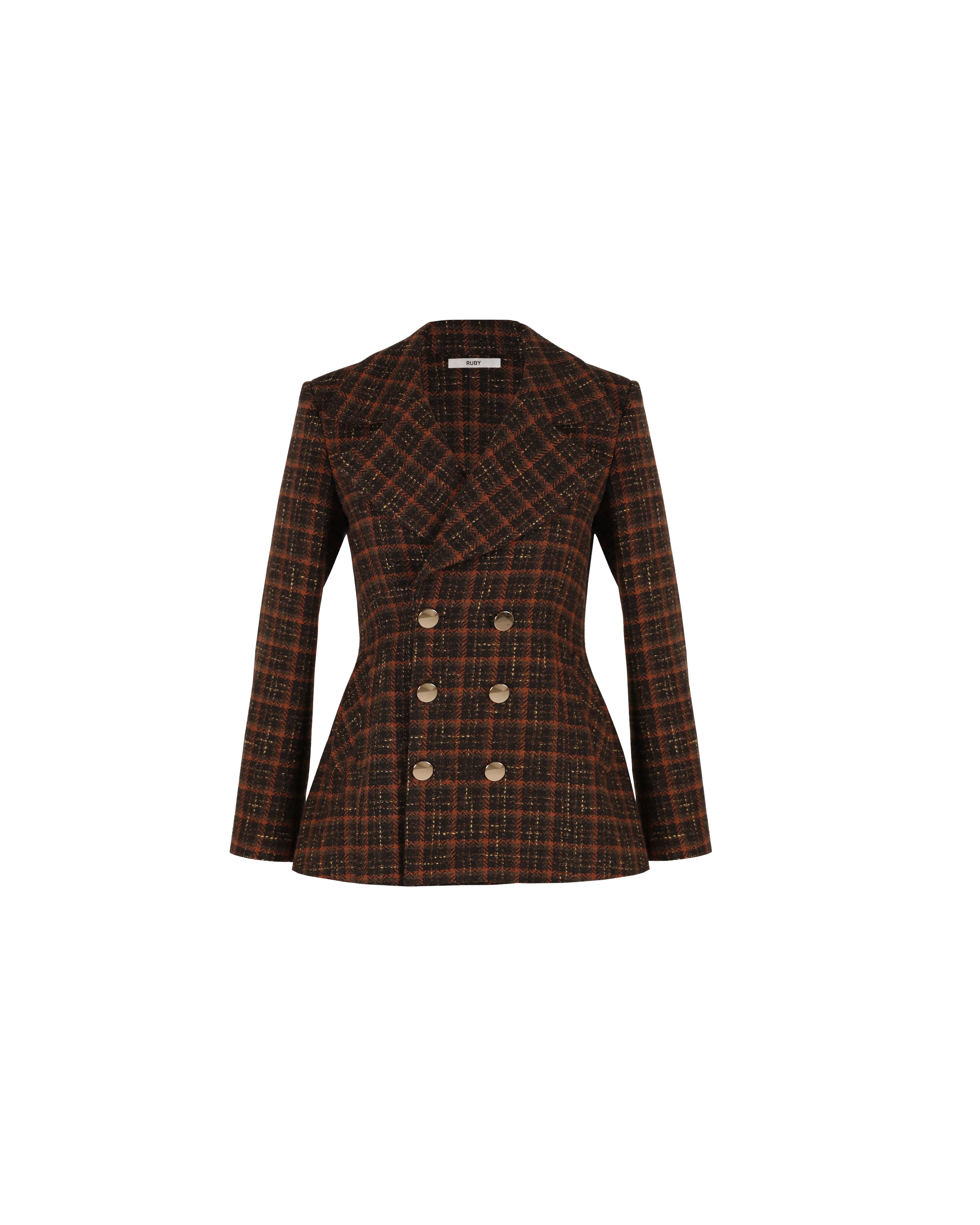 HUNTER BLAZER TWEED