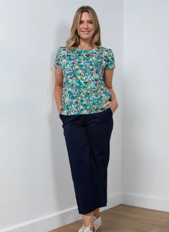 Isla Crop Twill Trouser