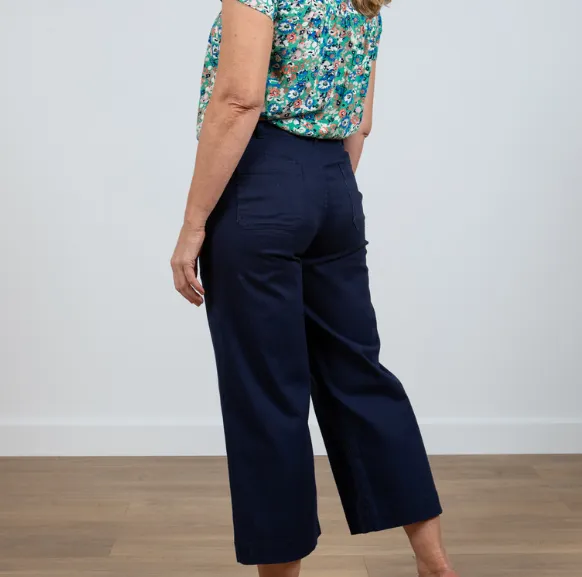 Isla Crop Twill Trouser