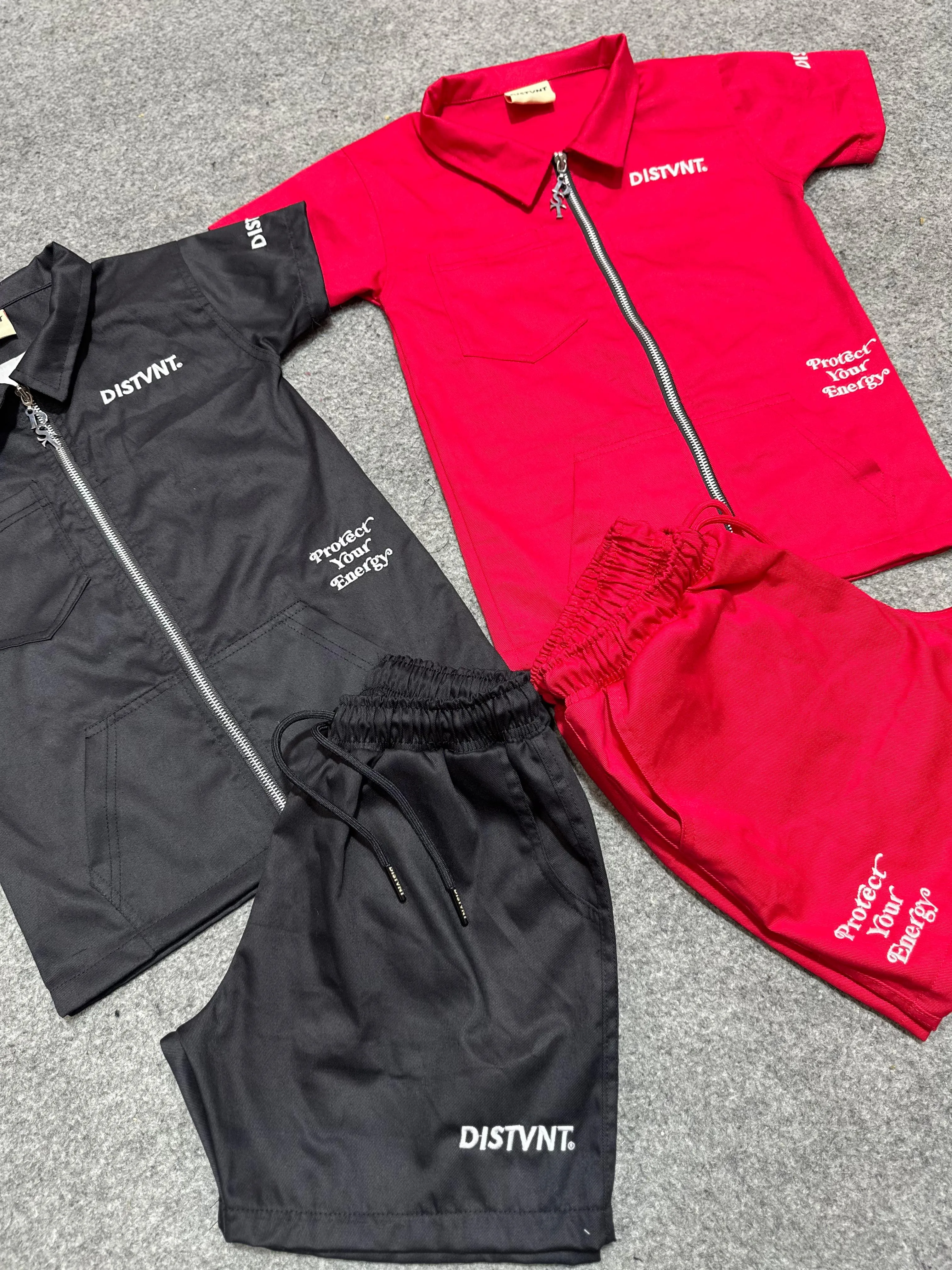 Kids Zip-Up Work Shirt