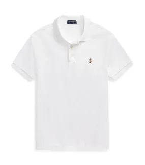 Men's Slim Fit Soft-Touch Polo Shirt White