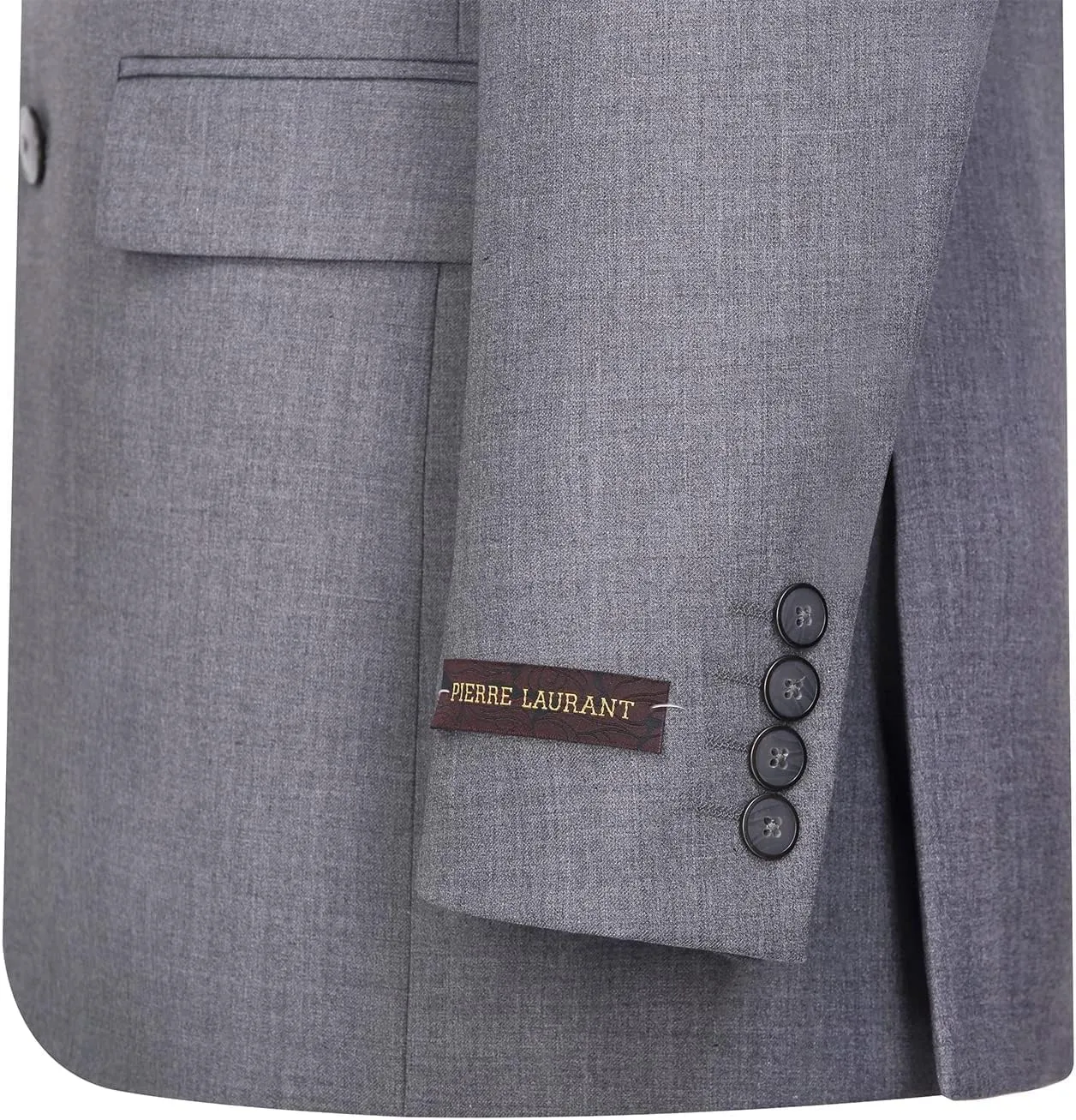 Men's Suits 3 Piece Slim Fit Suit Set Two Buttons Solid Business Suit Jacket Blazer Pants & Vest