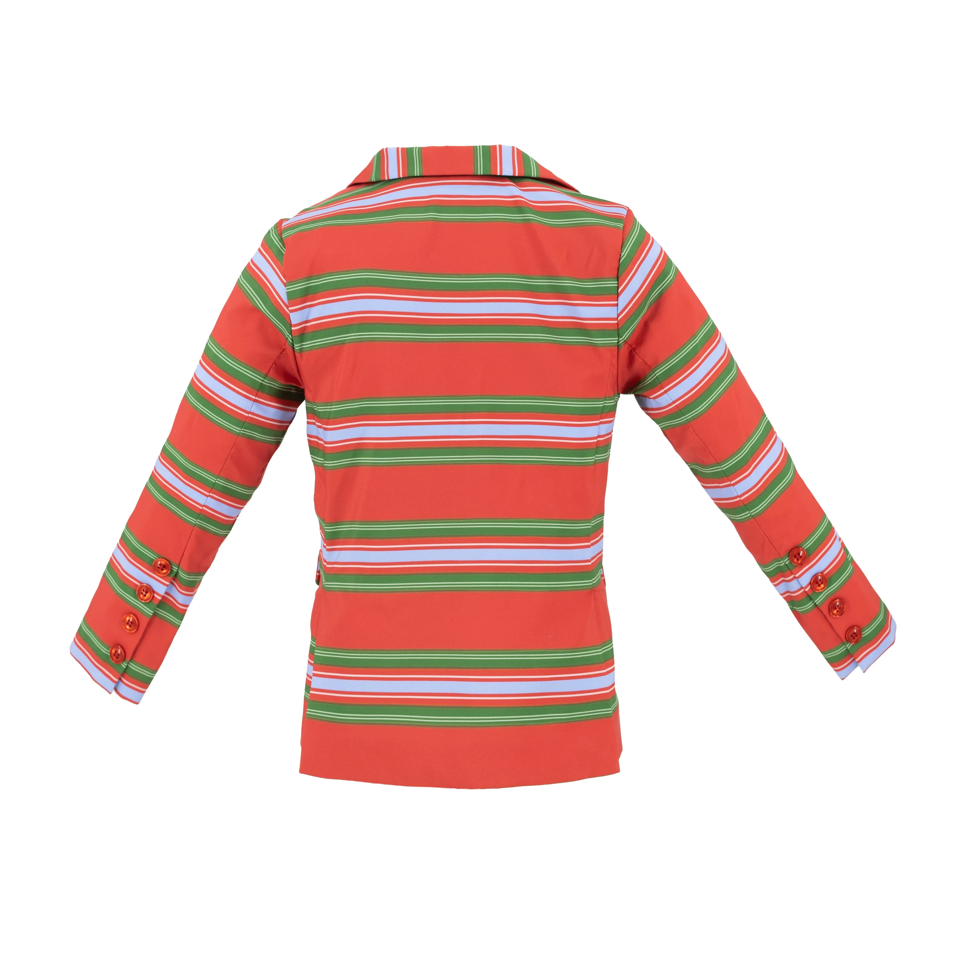 Merry Boy Blazer - Christmas Stripe