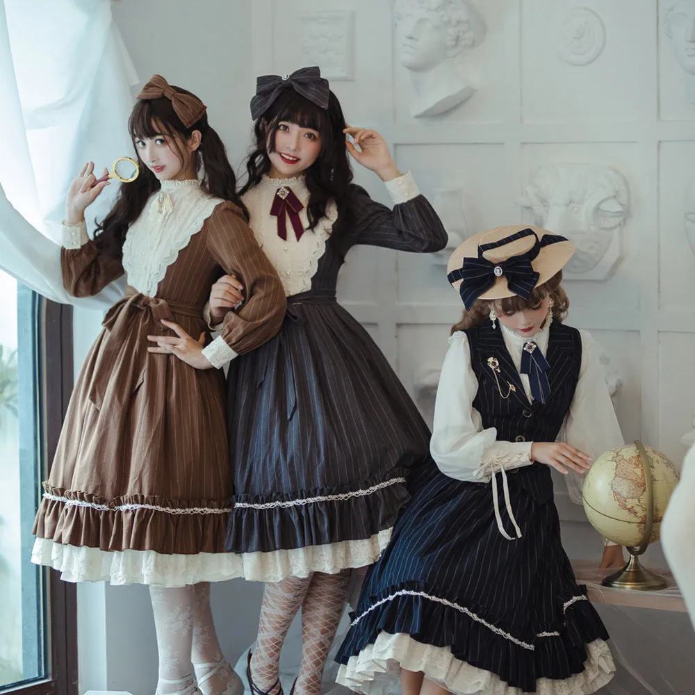 Miss point~Rose Silhouette~Vintage Classic Lolita OP