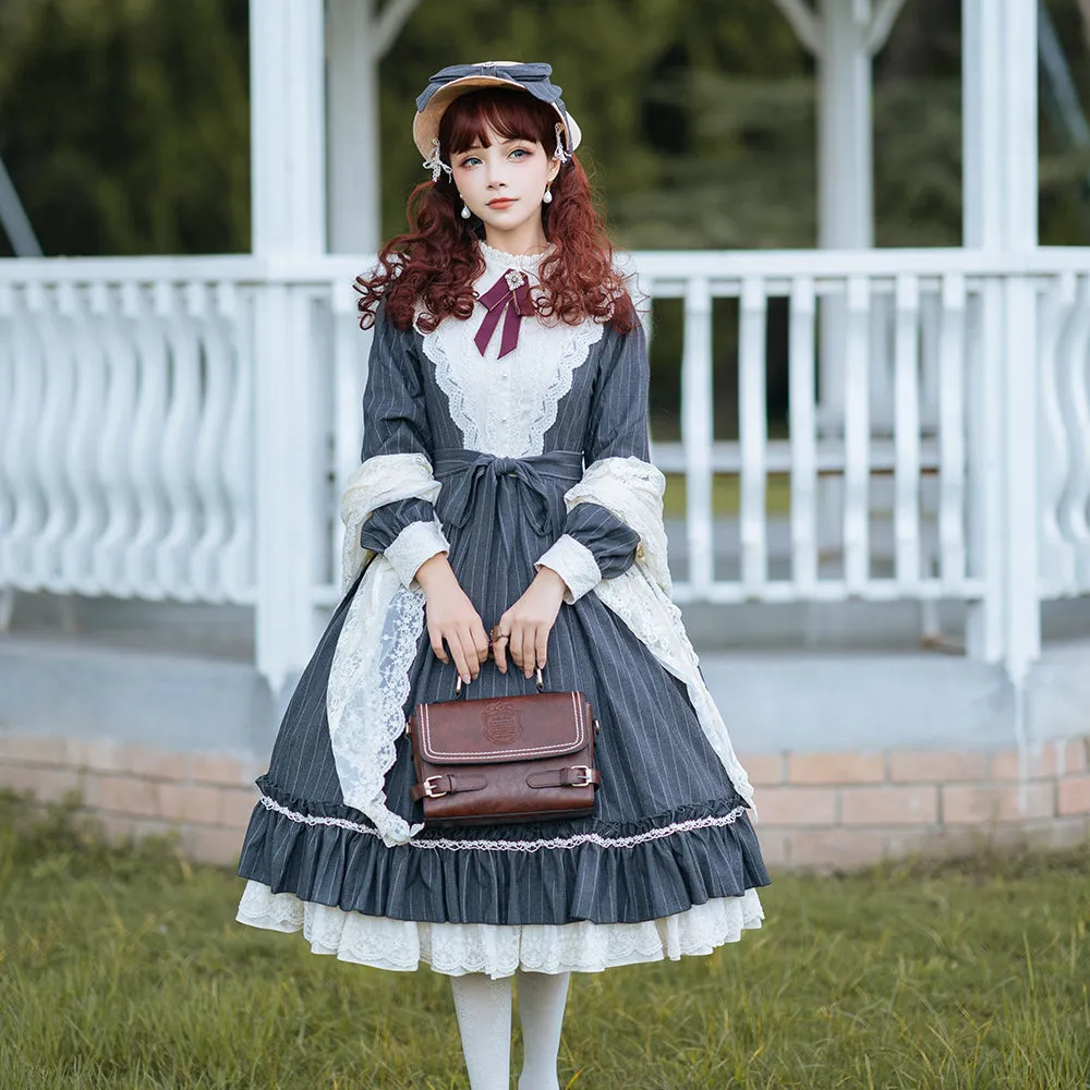 Miss point~Rose Silhouette~Vintage Classic Lolita OP