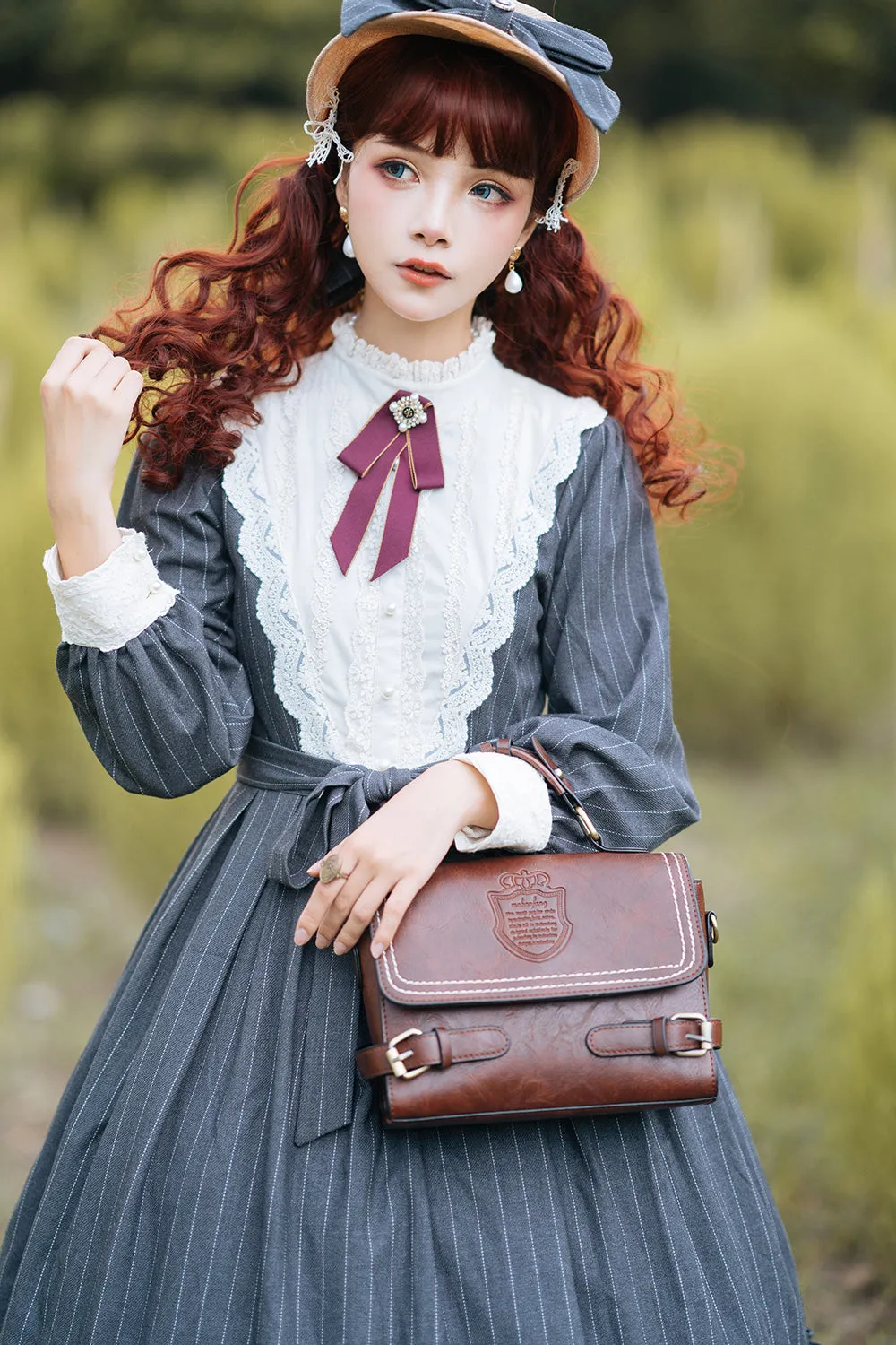 Miss point~Rose Silhouette~Vintage Classic Lolita OP