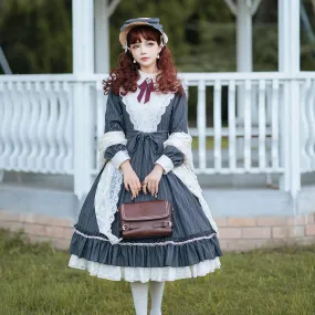 Miss point~Rose Silhouette~Vintage Classic Lolita OP