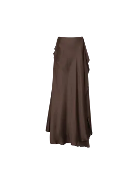 Olive Layered Skirt