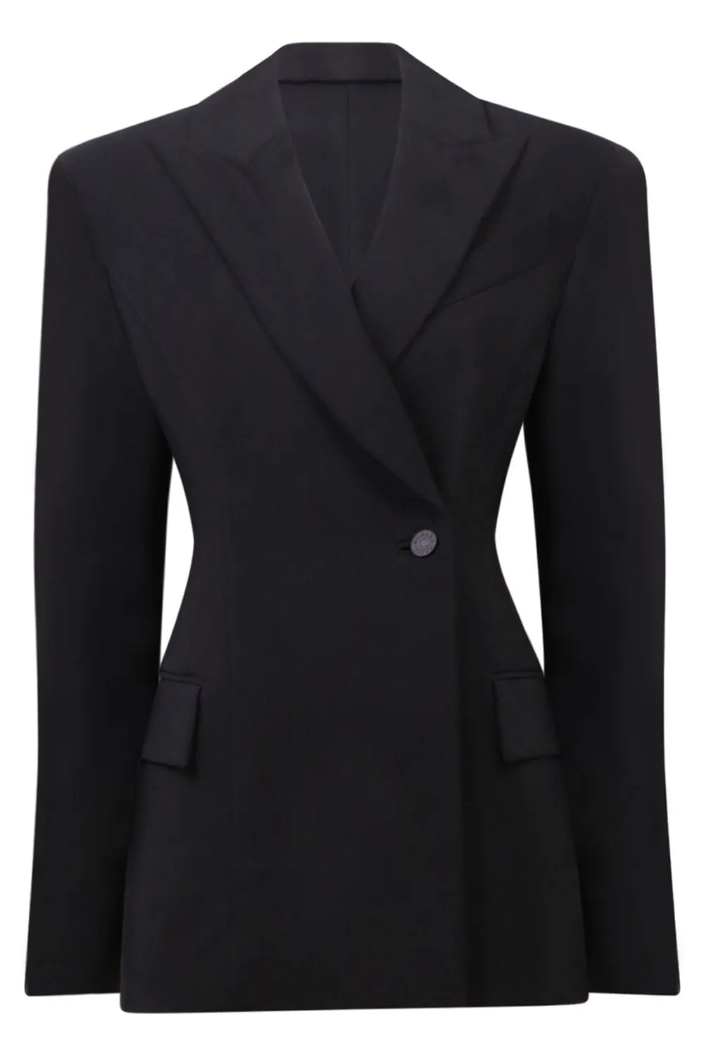OPEN BACK JACKET | BLACK