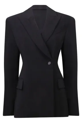 OPEN BACK JACKET | BLACK