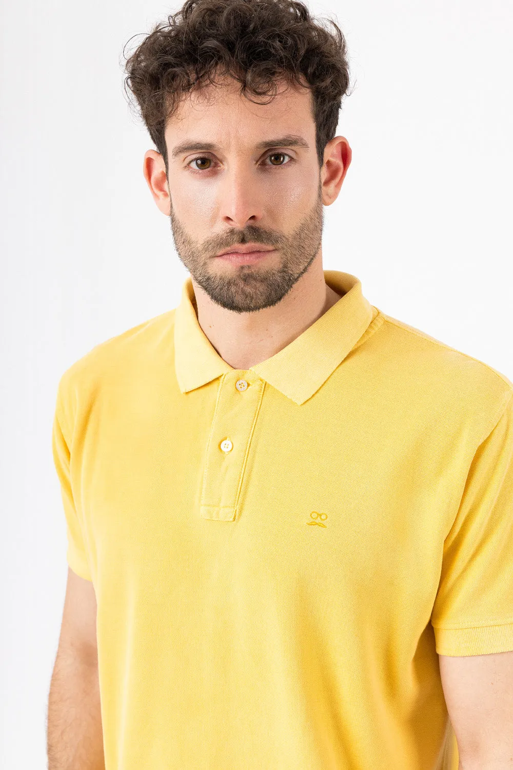 Polo Logo Soft Canario