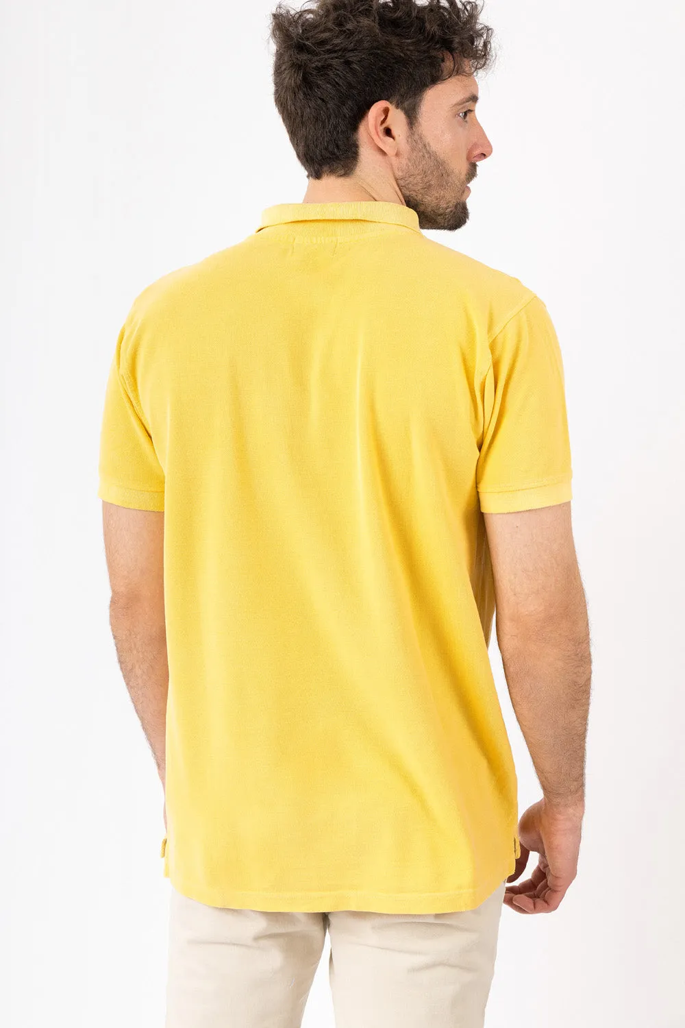 Polo Logo Soft Canario