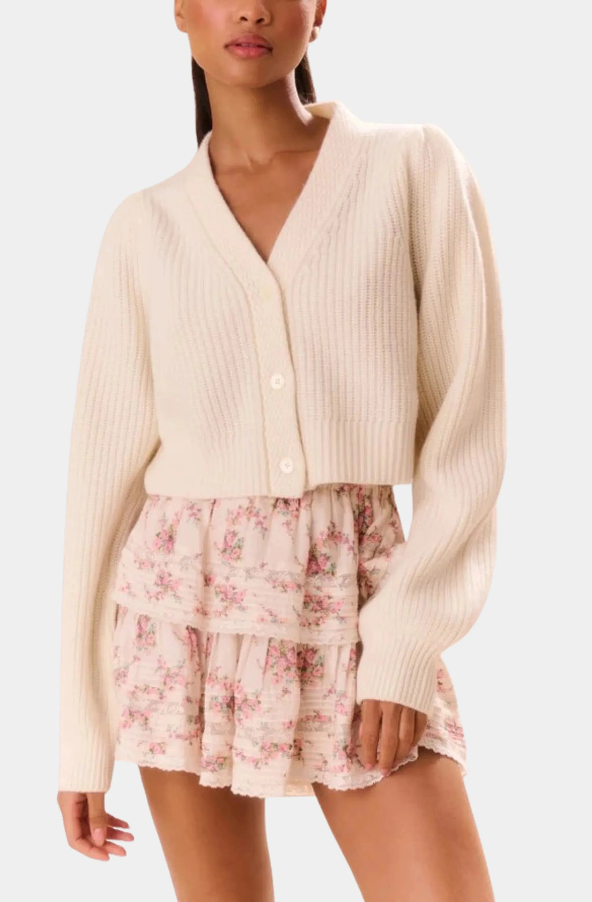 Ruffle Mini Skirt