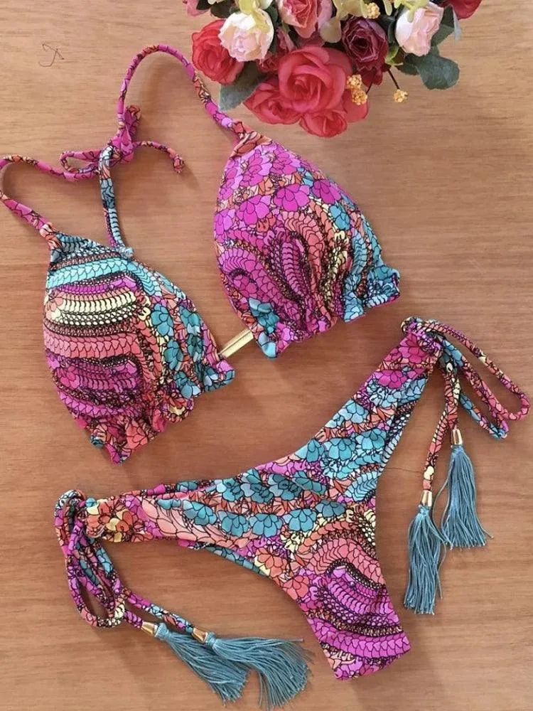 RUOTONGSEPT Bikini Set: Elevate Your Beach Style with Push-Up Swimwear