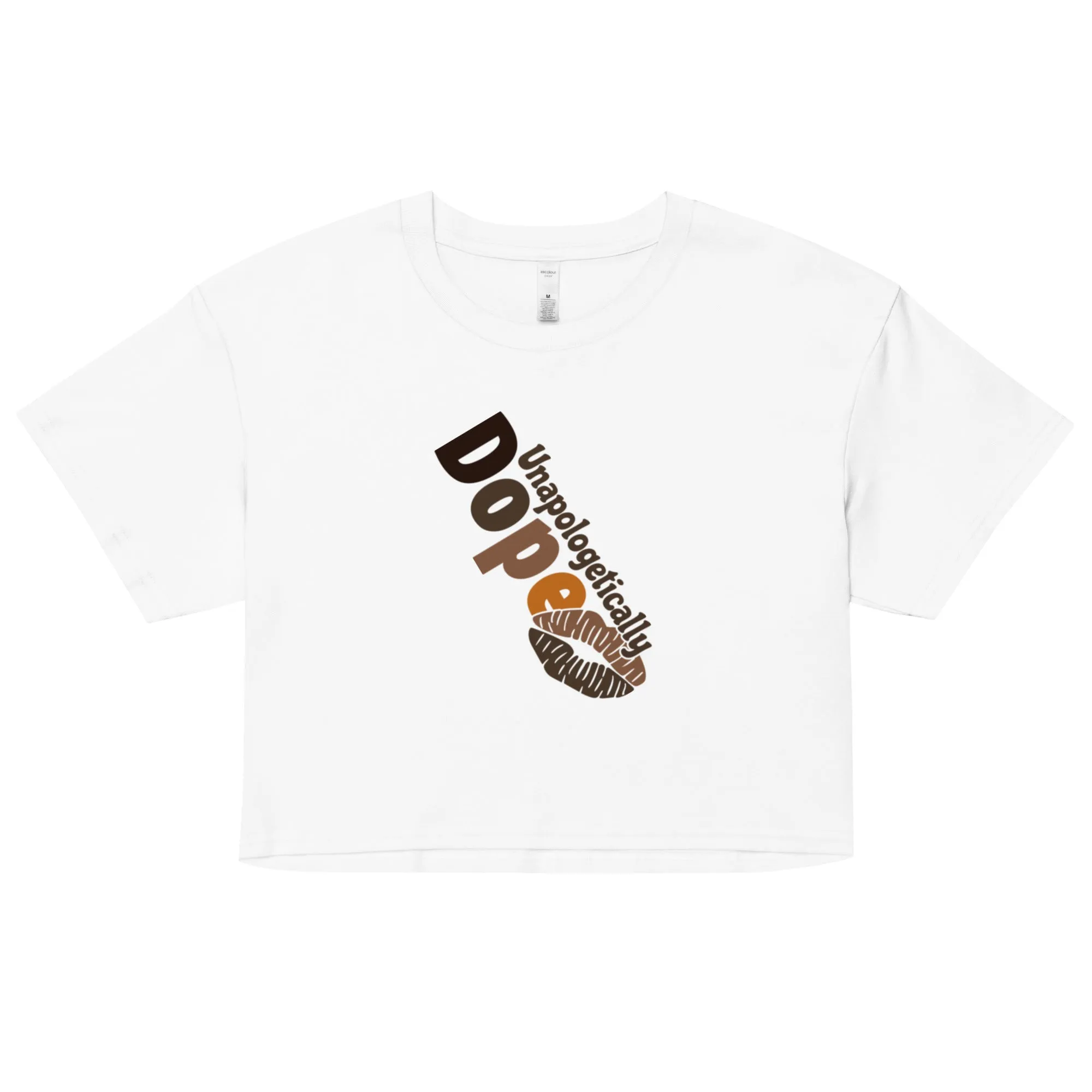 Unapologetically Dope Women’s crop top