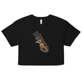 Unapologetically Dope Women’s crop top