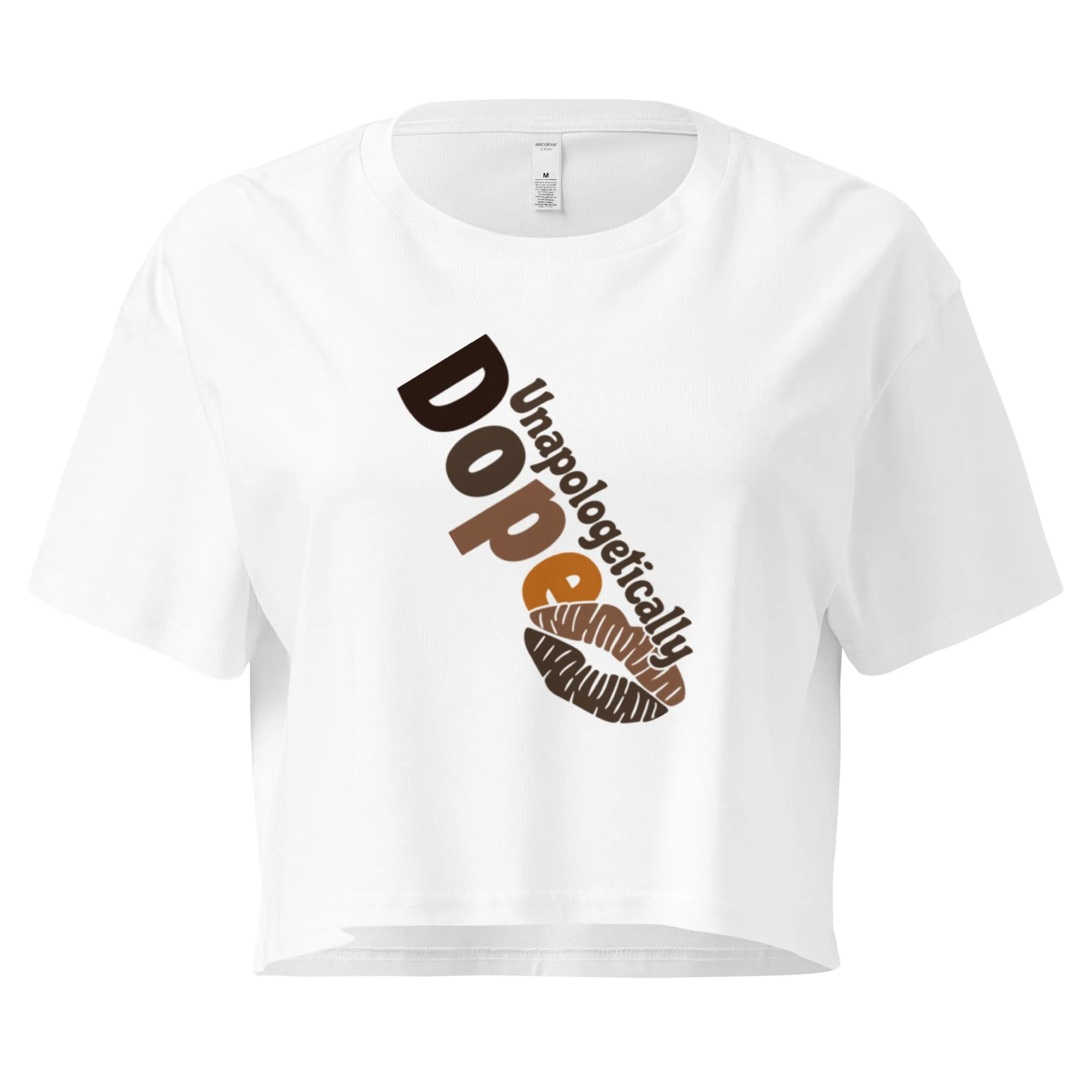 Unapologetically Dope Women’s crop top