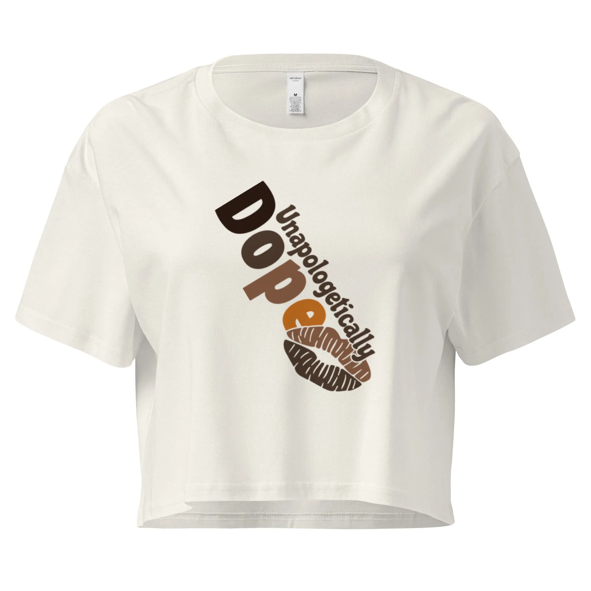 Unapologetically Dope Women’s crop top